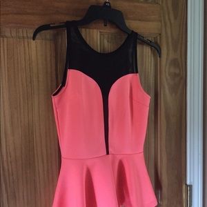 Peplum Tank Top